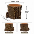 Декорация Hobby Forest Stump 14×12,5×10 см - декоративный пень, поилка для террариума (40848) Декорация Hobby Forest Stump 14×12,5×10 см - декоративный пень, поилка для террариума (40848)