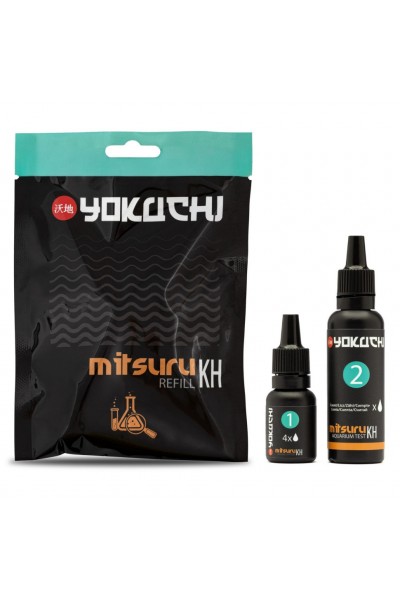 Реагент для тесту карбонатної жорсткості води Yokuchi Mitsuru Aquarium Test Refill KH, 50 тестів