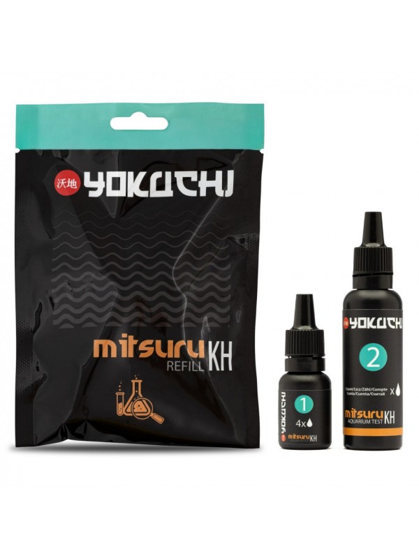Реагент для теста карбонатной жесткости воды Yokuchi Mitsuru Aquarium Test Refill KH, 50 тестов