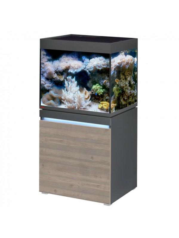 Аквариумный морской комплект Eheim incpiria marine 230 graphit/rustic oak с тумбой (0692517) под заказ