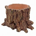 Декорация Hobby Wildwood Stump 15×14,5×9 см - декоративный пень, поилка, горшок для террариума (40849)