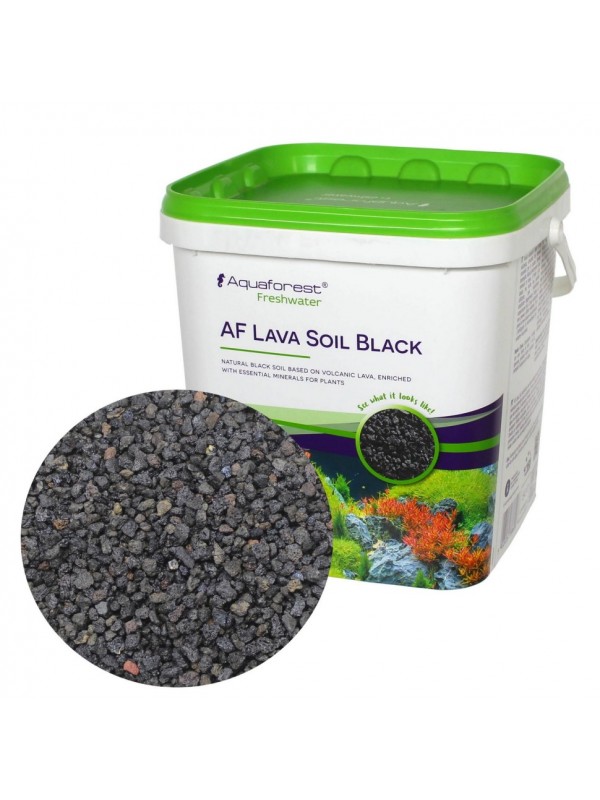 Субстрат для растений лава черная Aquaforest AF Lava Black Soil 5л. (738606)