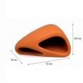 Декорация Hobby Wave Cave 1 red 12x12x5,5 см - керамическое укрытие для рыб и креветок в аквариуме (41657) Декорация Hobby Wave Cave 1 red 12x12x5,5 см - керамическое укрытие для рыб и креветок в аквариуме (41657)