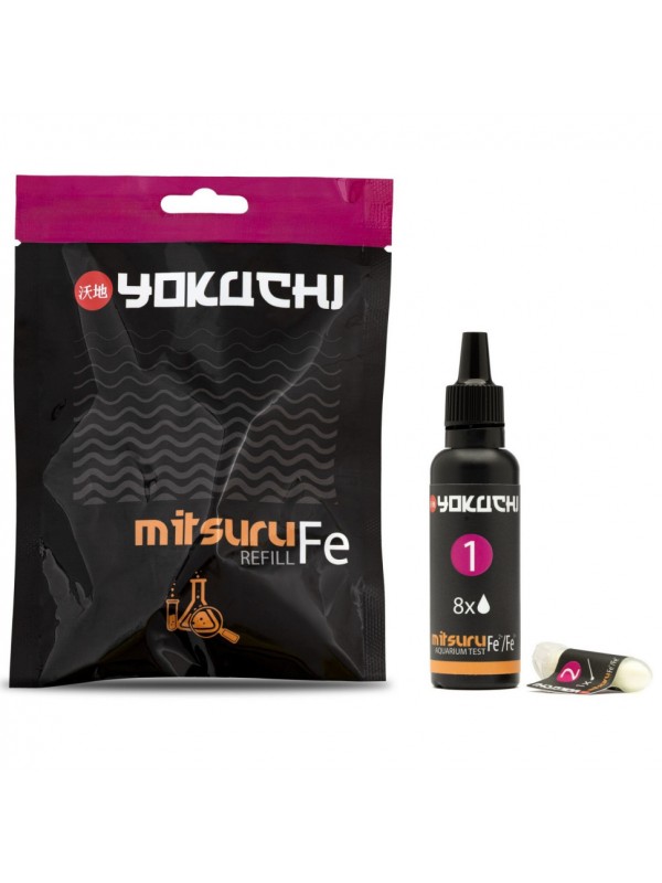 Реагент для теста железа Yokuchi Mitsuru Aquarium Test Refill Fe, 50 тестов