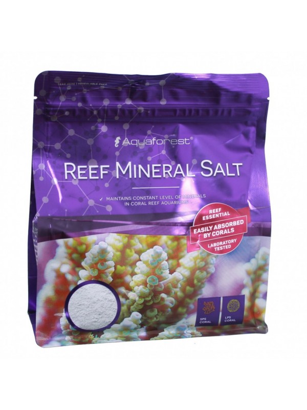 Соль не содержащая (NaCl) хлорид натрия Aquaforest Reef Mineral Salt 800г (730303)