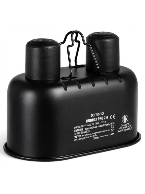 Світильник подвійний Terrario DUORAY 2.0 E27 2x60W для тераріуму