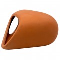Декорация Hobby Wave Cave 2 red 17x16x8,5 см - керамическое укрытие для рыб и креветок в аквариуме (41659)