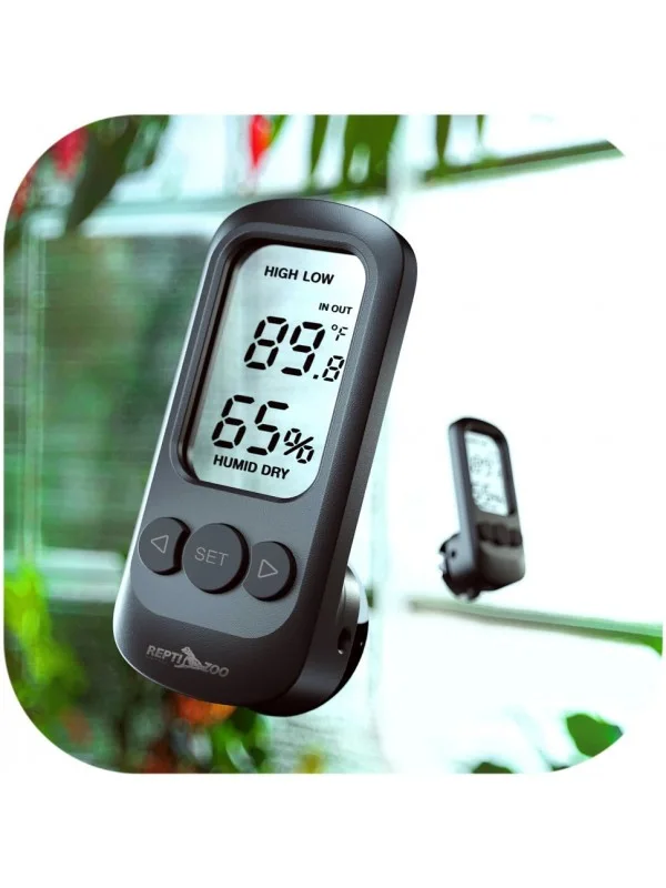 Гігрометр - термометр цифровий Repti-Zoo Digital Alarm Thermometer Hygrometer (SH129)