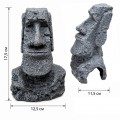Декорация Hobby Moai Ora 12,5×11,5×17,5 см (41716) - статуя Моаи с укрытием для аквариума и террариума. Декорация Hobby Moai Ora 12,5×11,5×17,5 см (41716) - статуя Моаи с укрытием для аквариума и террариума.