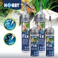 Клей, герметик аквариумный черный Hobby Fix Underwater Adhesive black 75мл (11967)