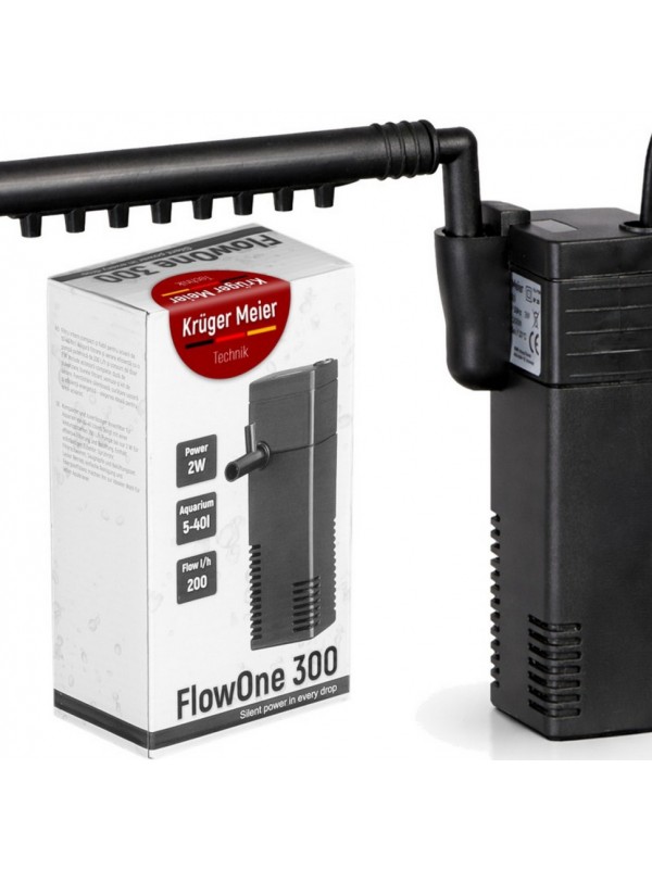 Внутренний фильтр Kruger Meier FlowOne 300 для аквариумов 5-40 литров