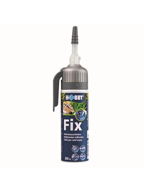 Клей, герметик аквариумный прозрачный Hobby Fix Underwater Adhesive transparent 75мл (11968)