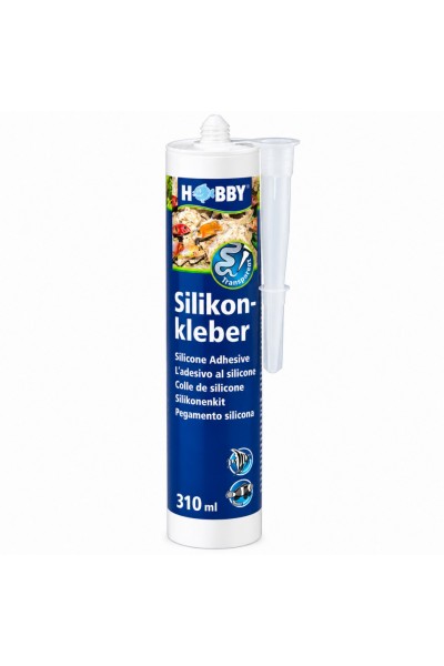 Силікон прозорий для акваріумів та тераріумів Hobby Silicon Adhesive 310 мл (11940)