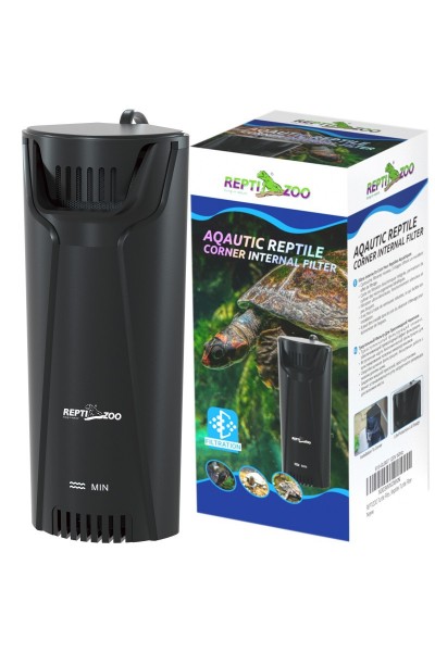 Внутренний фильтр Repti-Zoo Aquatic Corner Filter (GLB08) для террариумов с черепахами, рыбами и амфибиями (350 л/ч, до 76 литров)