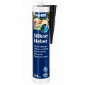 Силікон чорний для акваріумів та тераріумів Hobby Silicon Adhesive black 310 мл (11945)