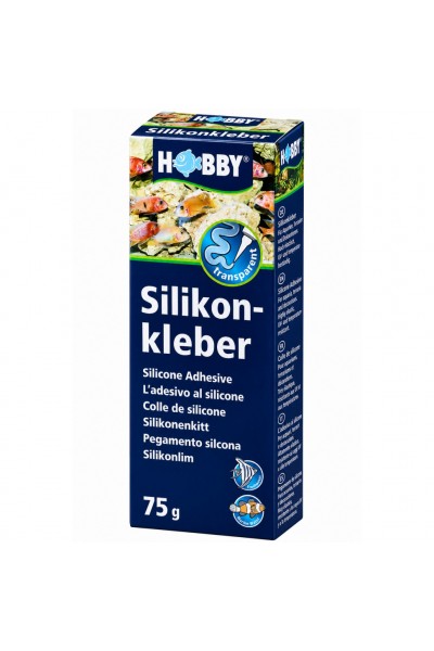 Силікон прозорий для акваріумів та тераріумів Hobby Silicon Adhesive 75 г (11950)