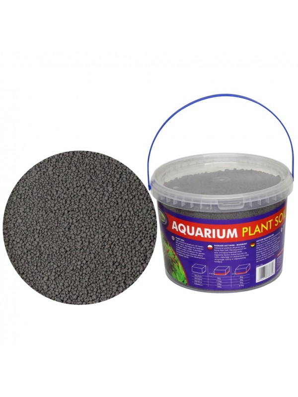 Грунт для аквариума Aqua Nova Plant Soil 3л. 2-3 мм черный (NPS-4BL)