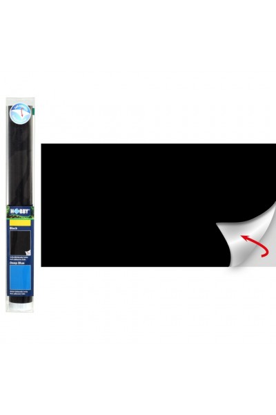 Задний самоклеющийся фон Hobby Black*/Deep Blue 120x50см (31210)