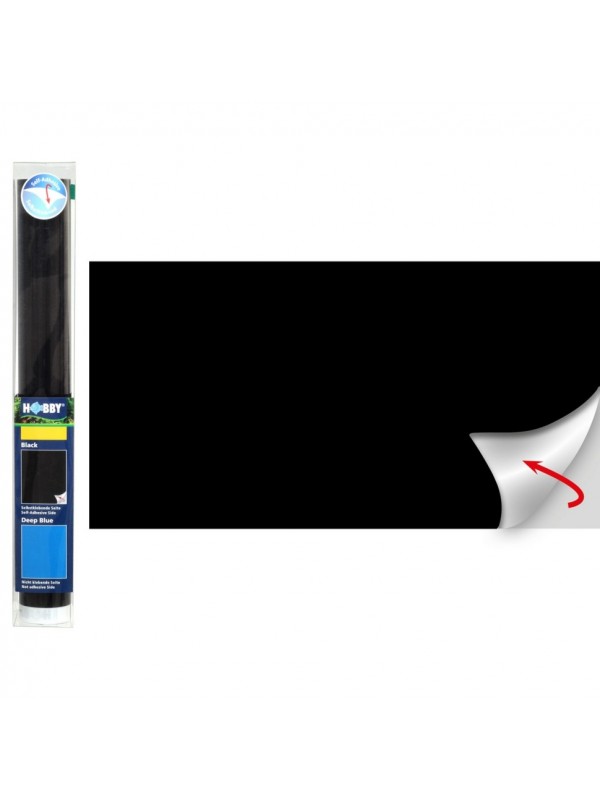 Задний самоклеющийся фон Hobby Black*/Deep Blue 120x50см (31210)