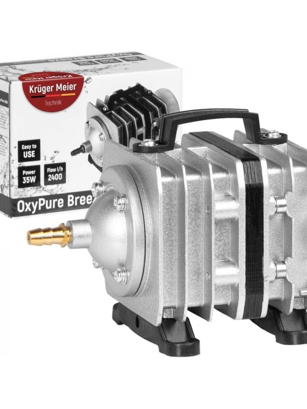 Компрессор Kruger Meier OxyPure Breeze 4800 для пруда 2400 л/ч с распределителем на 6 выходов