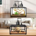 Держатель для ламп Repti-Zoo Dual Light Bracket LH023D двойной кронштейн для террариума с поворотом на 360°