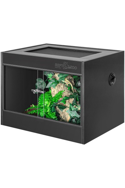 Террариум из ПВХ Repti-Zoo Terrarium PVC 60x45x45 см (CN604545PN) стеклянной дверцей для рептилий и амфибий