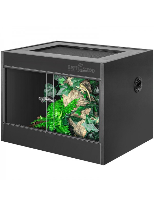 Террариум из ПВХ Repti-Zoo Terrarium PVC 60x45x45 см (CN604545PN) стеклянной дверцей для рептилий и амфибий