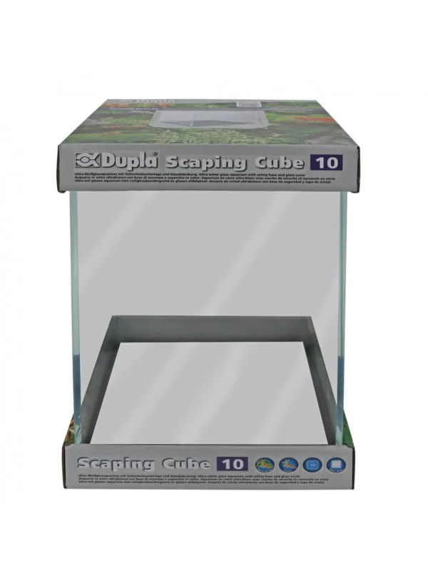 Аквариум из ультрабелого стекла Dupla Scaping Cube 10 20x20x30см (80890)