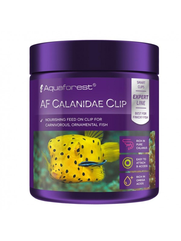 Корм для морських риб Aquaforest AF Calanidae Clip 100 г - натуральний кліп-корм з планктоном Calanus