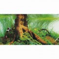 Задний самоклеющийся фон Hobby Pearl River*/Deep Delta 120x50см (31228)