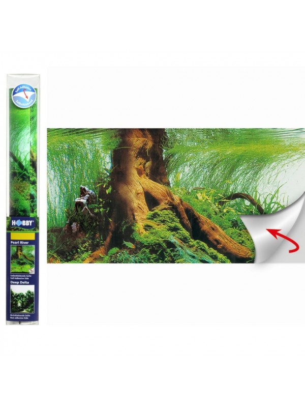 Задний самоклеющийся фон Hobby Pearl River*/Deep Delta 120x50см (31228)