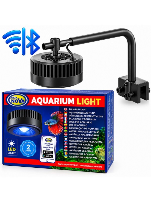 Світильник LED Aqua Nova Plant Grow 70W для акваріума з рослинами Wi-Fi / Bluetooth (NLP-70W)