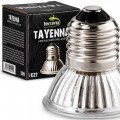 Лампа для террариума Terrario Tayenna 50W UVB 3.0 E27 для тропических рептилий и амфибий