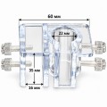 Металеві трубки для зовнішнього фільтру 16/21 мм Aqua Nova NCO2-METAL-16/21MM-LILY