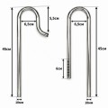 Металеві трубки для зовнішнього фільтру 16/21 мм Aqua Nova NCO2-METAL-16/21MM-LILY