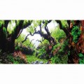 Задний фон самоклеющийся Hobby Green Dream*/Wooden Sky 100x50см (31232)