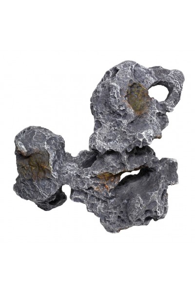 Декорация камень с отверстиями Hobby Cavity Stone dark 5 33x16x33см (40149)