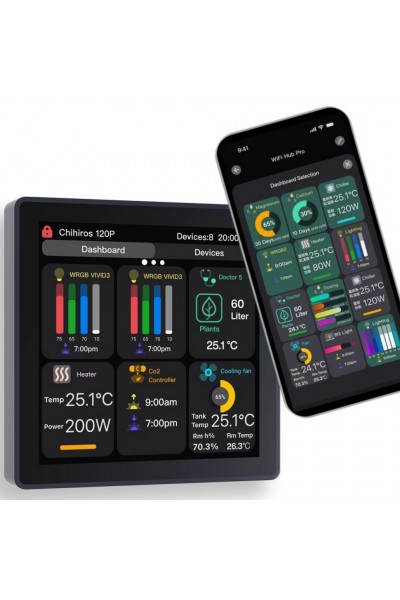 Интеллектуальный WiFi-хаб Chihiros WiFi Hub Pro для управления аквариумной техникой