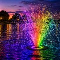 Фонтан, аератор для ставка Kruger Meier PondSplash Elite LED 40000 з LED-підсвіткою 40000 л/год