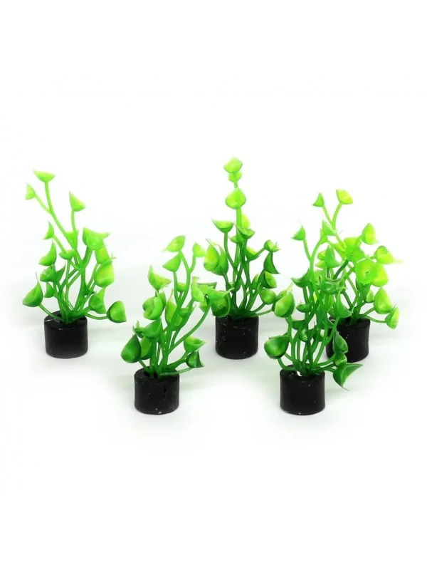 Штучна рослина, набір Hobby Cardamine mini 1,5x1,5x5см 5шт. (51547)