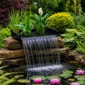 Водопад каскадный для пруда Kruger Meier CrystalFall Pond Cascade 14000 с фильтрационной камерой и корзинами для растений