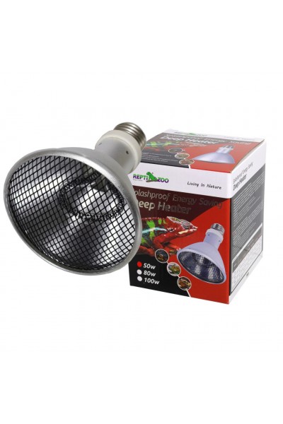 Випромінювач тепла Repti-Zoo Deep Heater 50W інфрачервоний обігрівач для тераріуму (PAR95050)