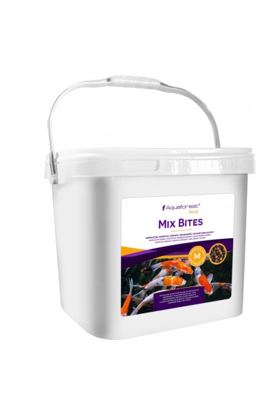 Корм для кои и прудовых рыб 6мм Aquaforest Mix Bites M POND 2,25кг