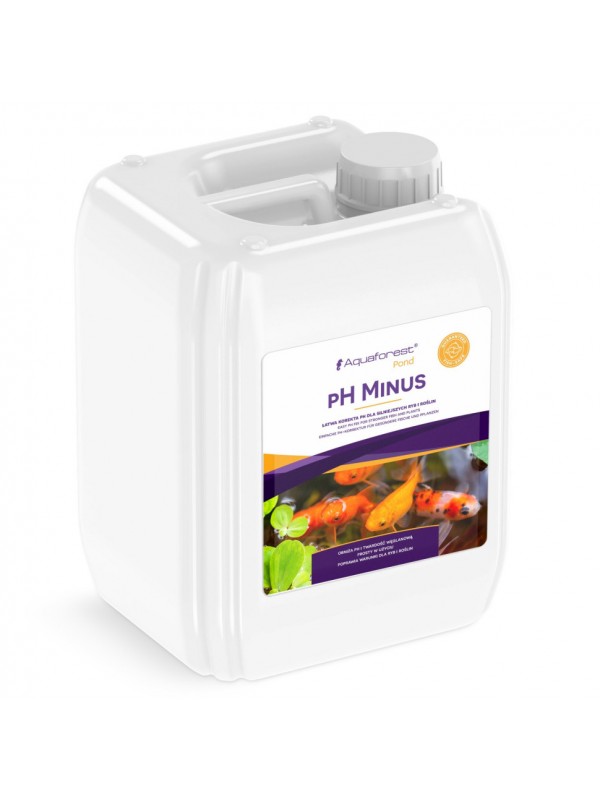 Средство для понижения pH в ставку Aquaforest pH Minus POND 5л