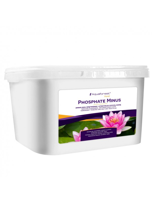 Наповнювач для зниження фосфатів у ставку Aquaforest Phosphate Minus POND 1л