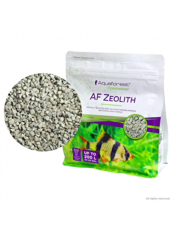 Цеолит наполнитель для аквариума Aquaforest Zeolith fresh 1л (739320)