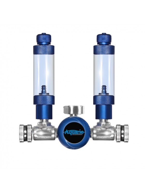 Редуктор CO2 Aquario BLUE TWIN Standard на два выхода