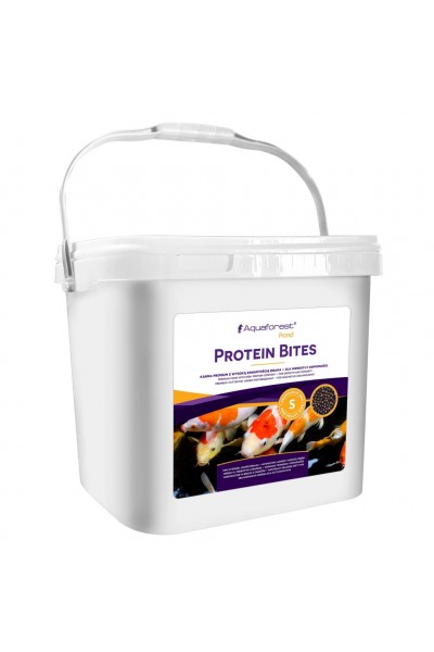 Корм высокобелковый для кои и прудовых рыб Aquaforest Protein Bites S POND 2,25кг