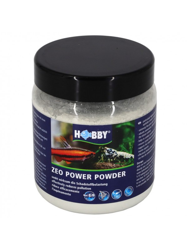 Цеолітовий порошок для очищення акваріума Hobby Zeo Power Powder 350г (51072)