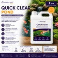 Средство для быстрой очистки и освещения воды в пруду Aquaforest Quick Clear POND 1л